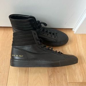 RARELY WORN Black Common Projects
